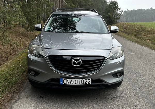 Mazda CX-9 cena 61900 przebieg: 147492, rok produkcji 2015 z Szubin małe 667